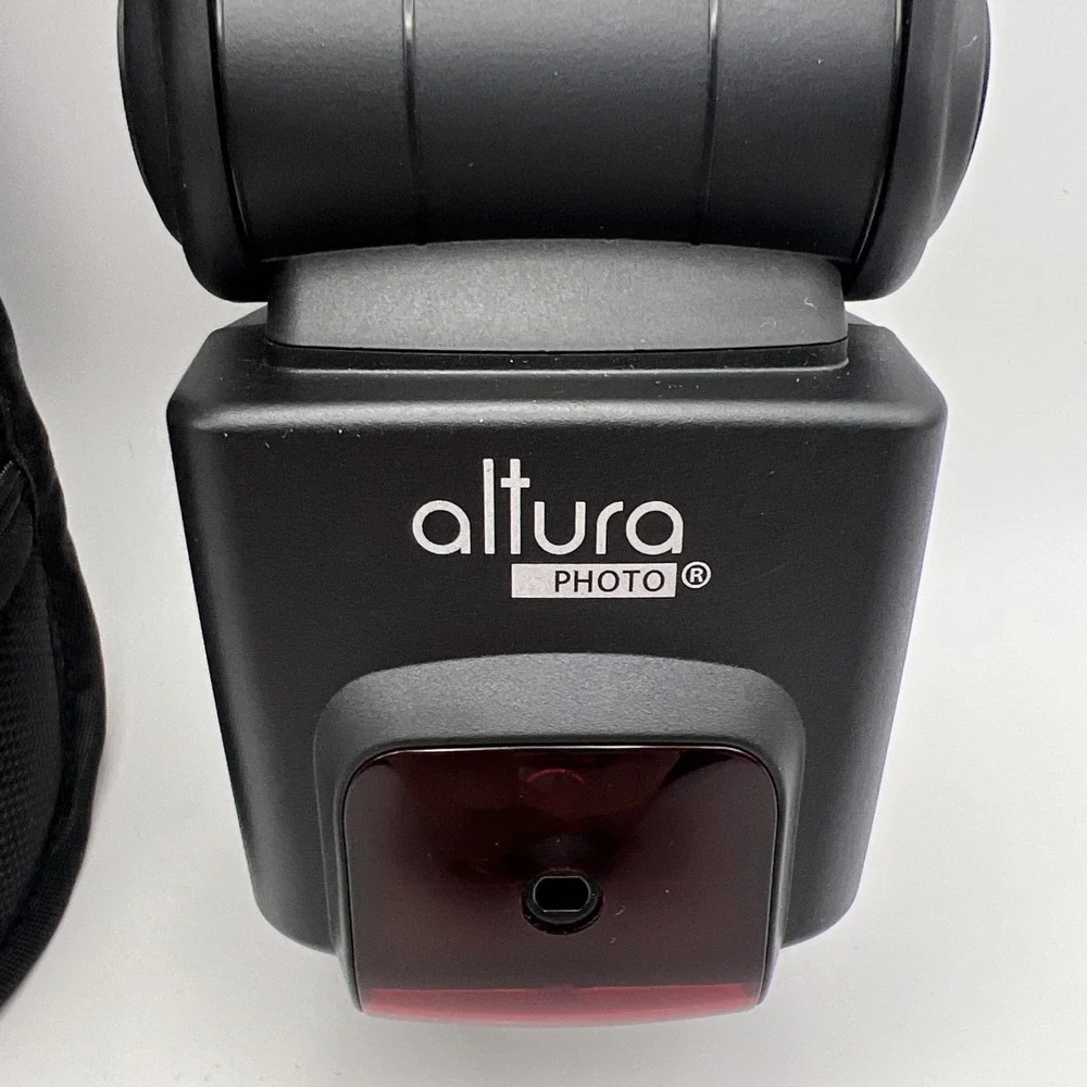 Altura Photo TTL Speedlite Flash for Nikon DSLR w/ Case Tested